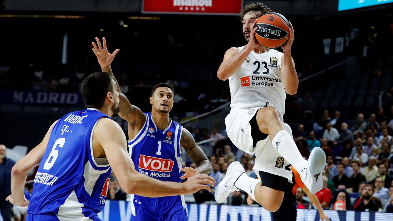 89-55. El Real Madrid se pasea ante el Buducnost