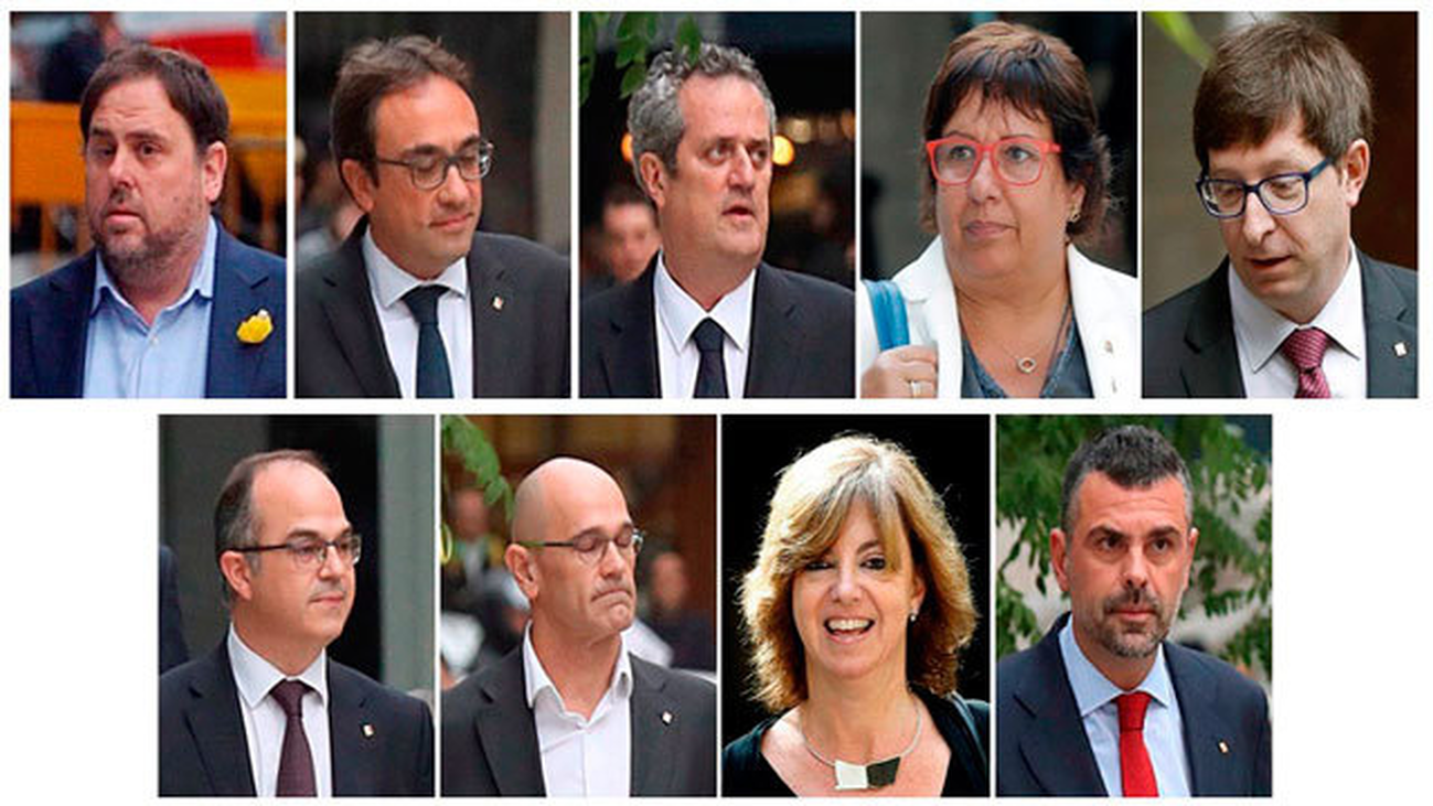 El Supremo abre juicio oral contra 18 políticos independentistas por el "procés"