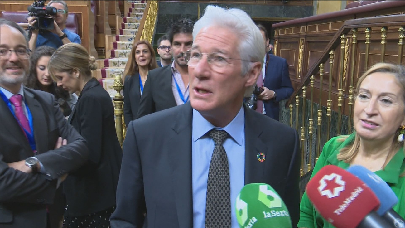 Richard Gere señala que España puede ser ejemplo en el mundo para erradicar el 'sinhogarismo'