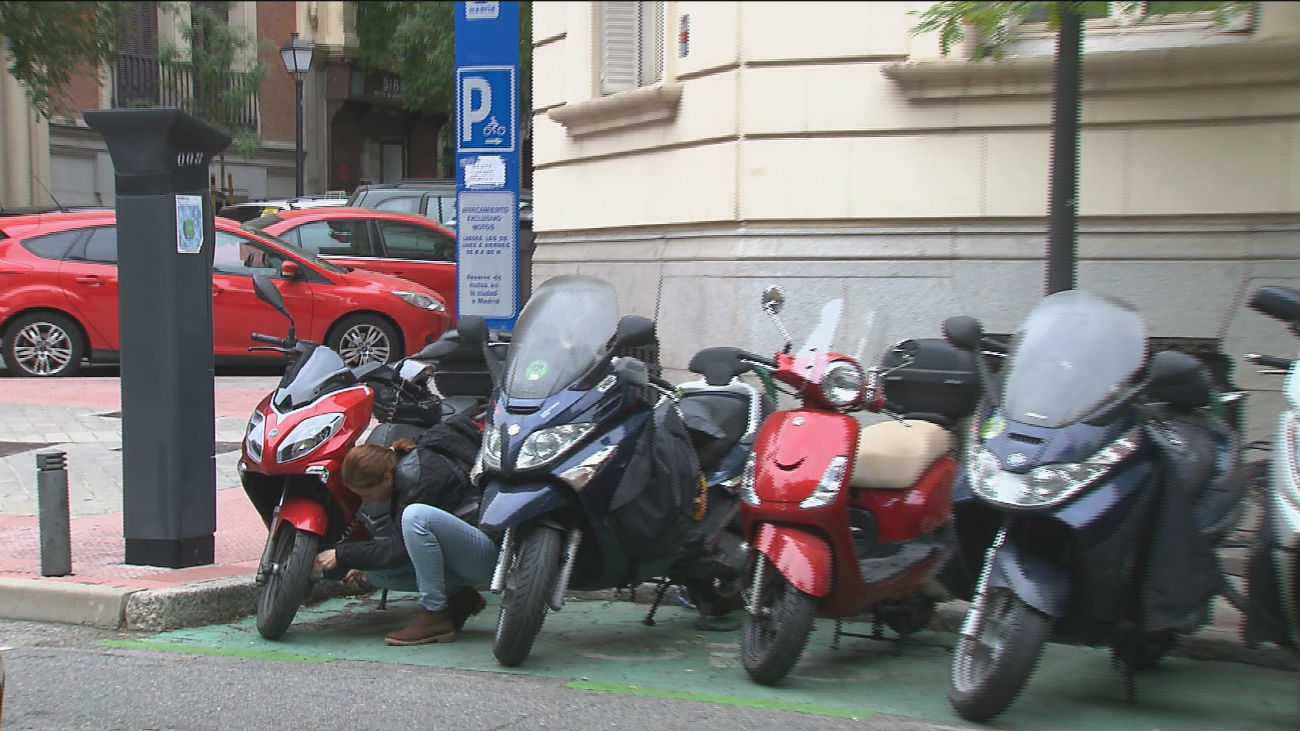 Como y donde aparcar las motos tras la entrada en vigor de la nueva ordenanza