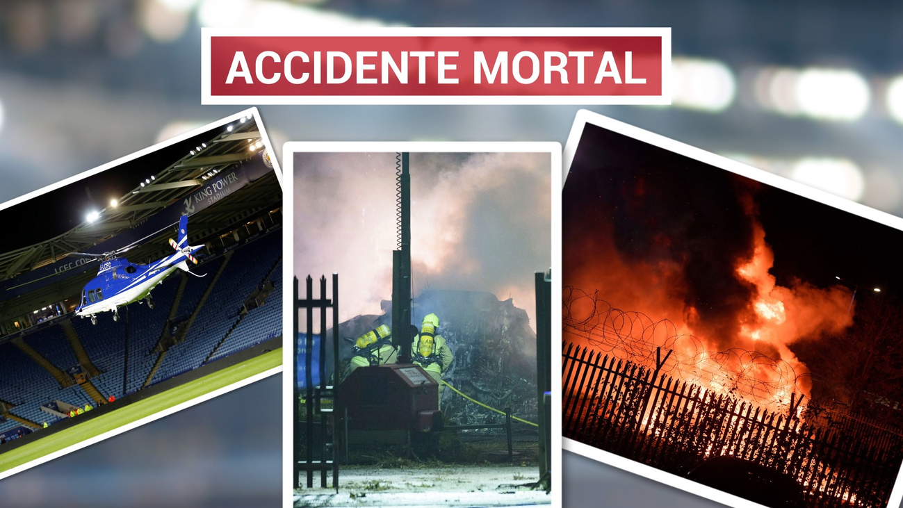 Se estrella el helicóptero del dueño del Leicester
