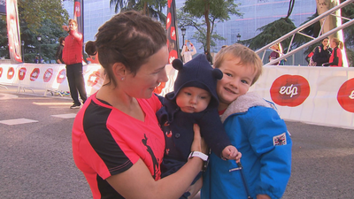 Ellas dan ejemplo en la Media Maratón de la mujer