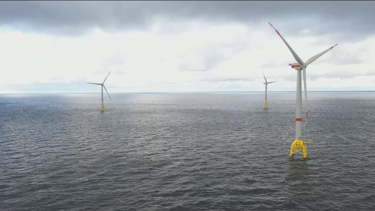 Iberdrola invierte 2.500 millones en su primer parque eólico marino en Alemania