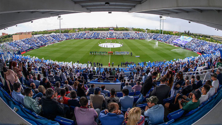 Estadio Municipal de Butarque en Leganés / www.cdleganes.com