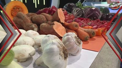 Las propiedades de las verduras según el color