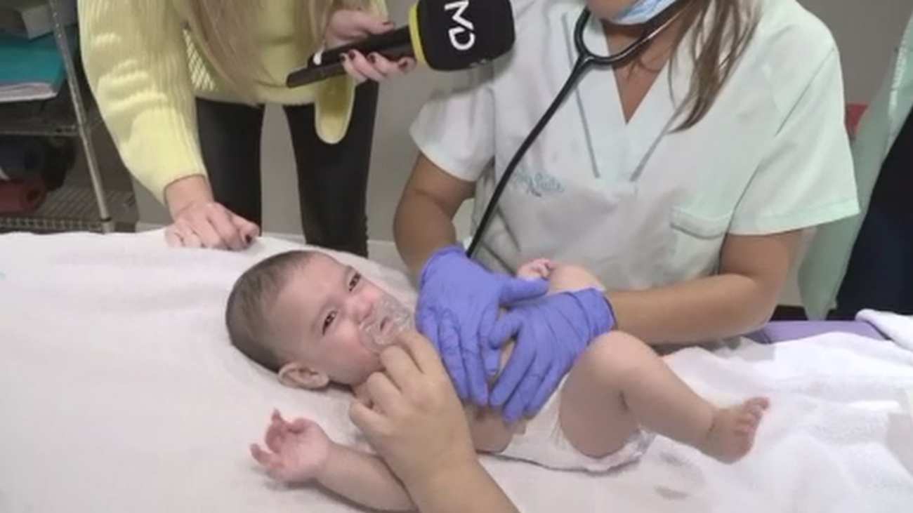 Fisioterapia respiratoria para bebés