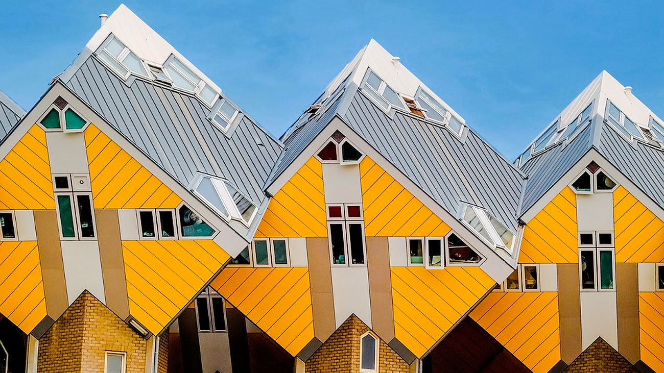 Visitamos las casas cubo, todo un emblema de Róterdam