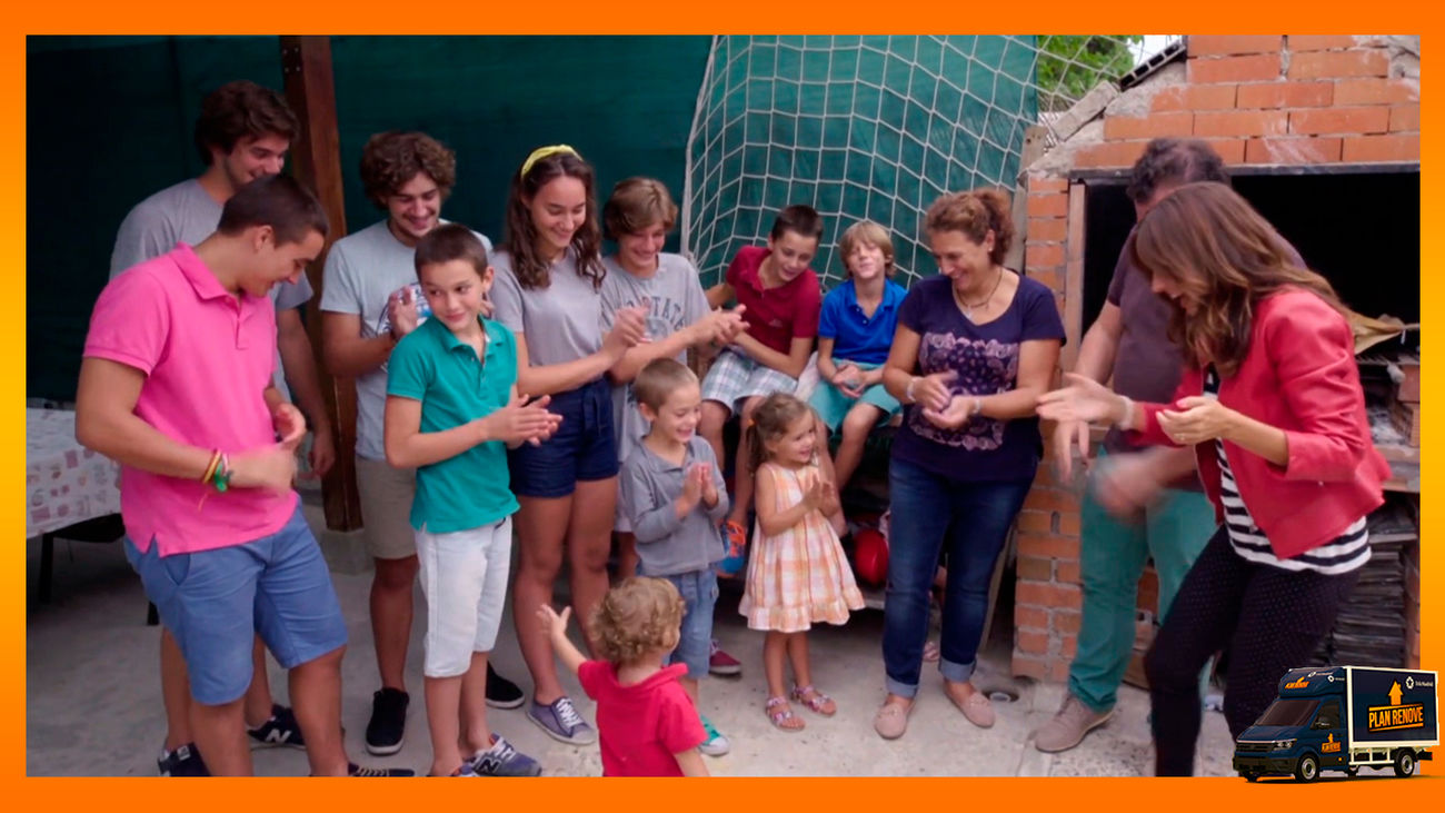 Jugamos a Plan Renove con una familia de 14 miembros