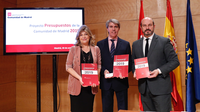 Garrido presenta sus Presupuestos,"más ambiciosos" centrados en los jóvenes, la Sanidad y el empleo