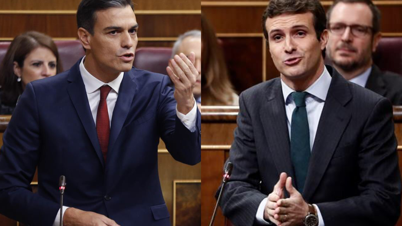 Sánchez dice a Casado que su "radicalidad" le llevará a la "marginalidad electoral"