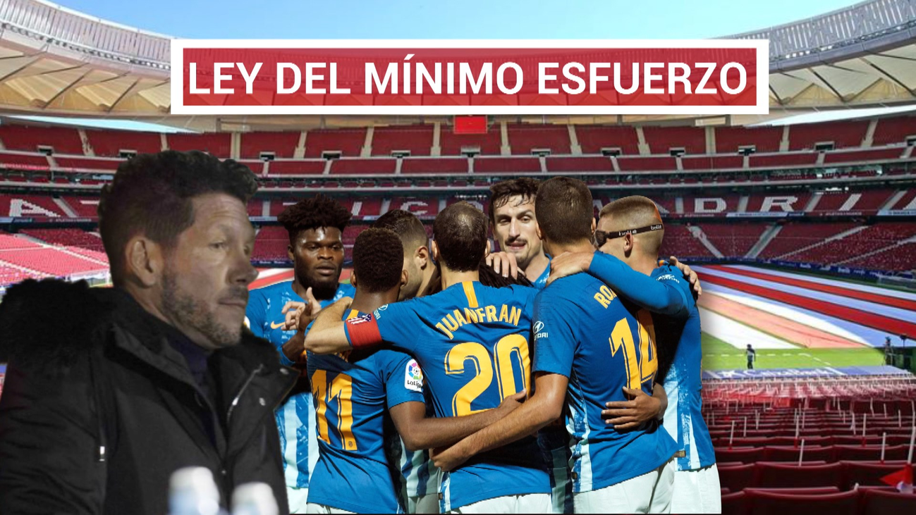 El Atleti sufre en la Copa