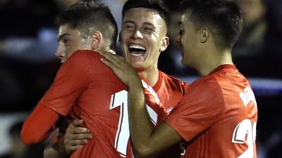 Gol de Cristo ante el Melilla