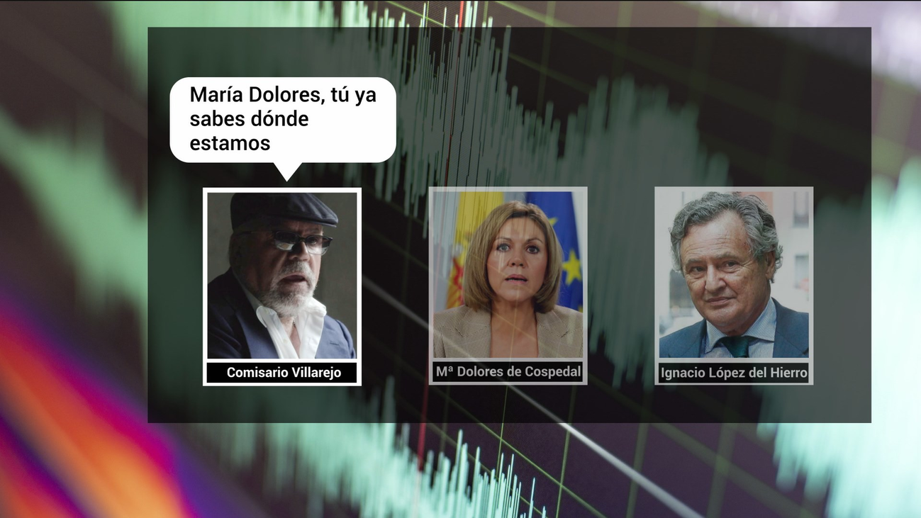 Nuevas grabaciones del encuentro secreto Cospedal-Villarejo