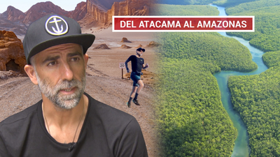 Rubén López cruza el Desierto de Atacama por una noble causa