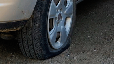 Getafe presencia un acto vandálico que deja 39 coches con las ruedas pinchadas