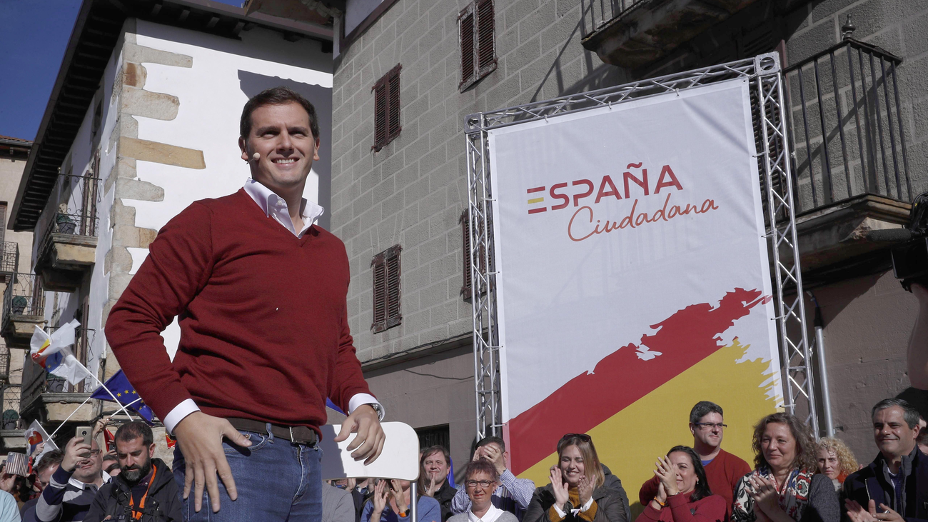 Rivera pide en Alsasua reconstruir el proyecto común español