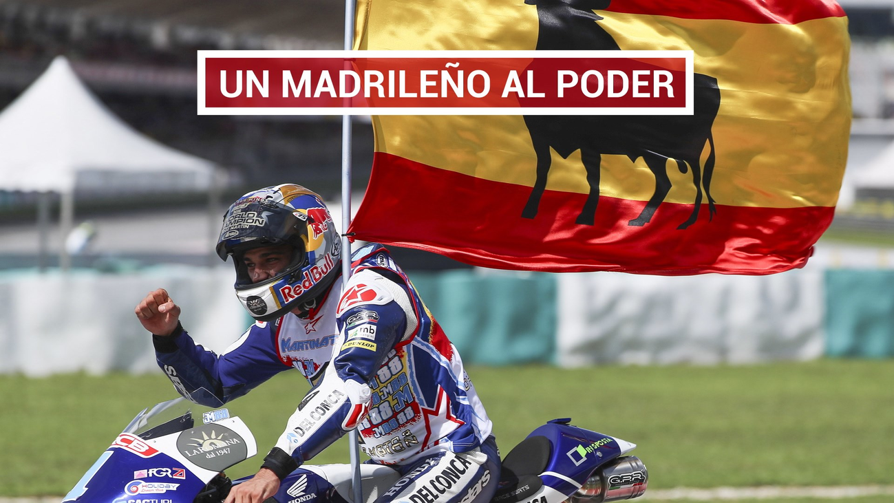 Jorge Martín, campeón del Mundo de Moto3