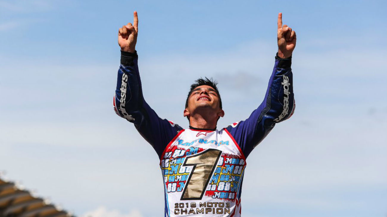 Jorge Martín, un madrileño en lo más alto