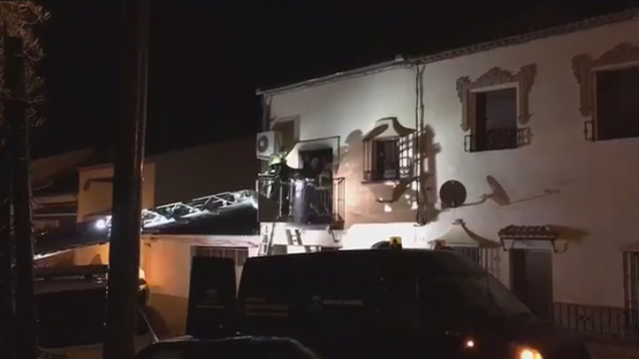 Un brasero provocó el incendio de Arriate en el que han muerto padre e hijo