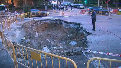 Dos socavones en menos de 72 horas