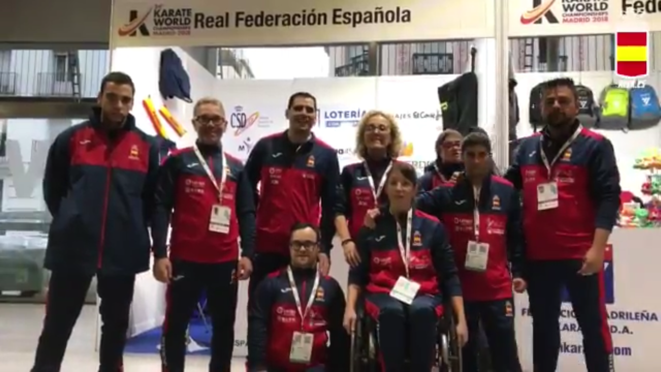 El parakárate también está presente en el Mundial de Madrid