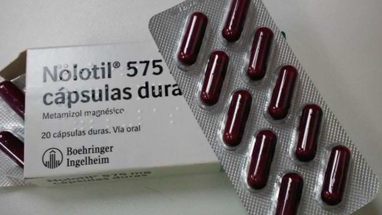 Sanidad pide no recetar 'Nolotil' a turistas