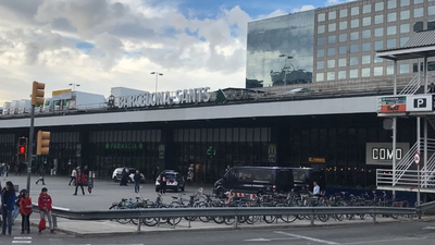 La alerta en la estación de Sants era falsa