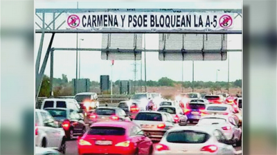 Los semáforos de la A-5 provocan una ola de protestas
