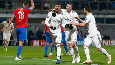 0-5. Paliza del Real Madrid al Viktoria Plzen
