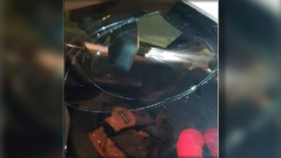 Lanzan piedras a los coches desde un puente de la A-3