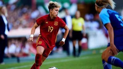 Hablamos con Amanda Sampedro tras el del 3-1 de España a Polonia