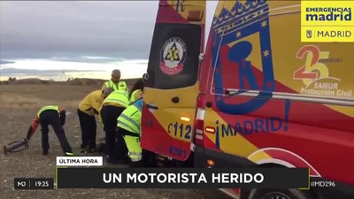 Herido grave un hombre al caer haciendo motocross en las Barranquillas