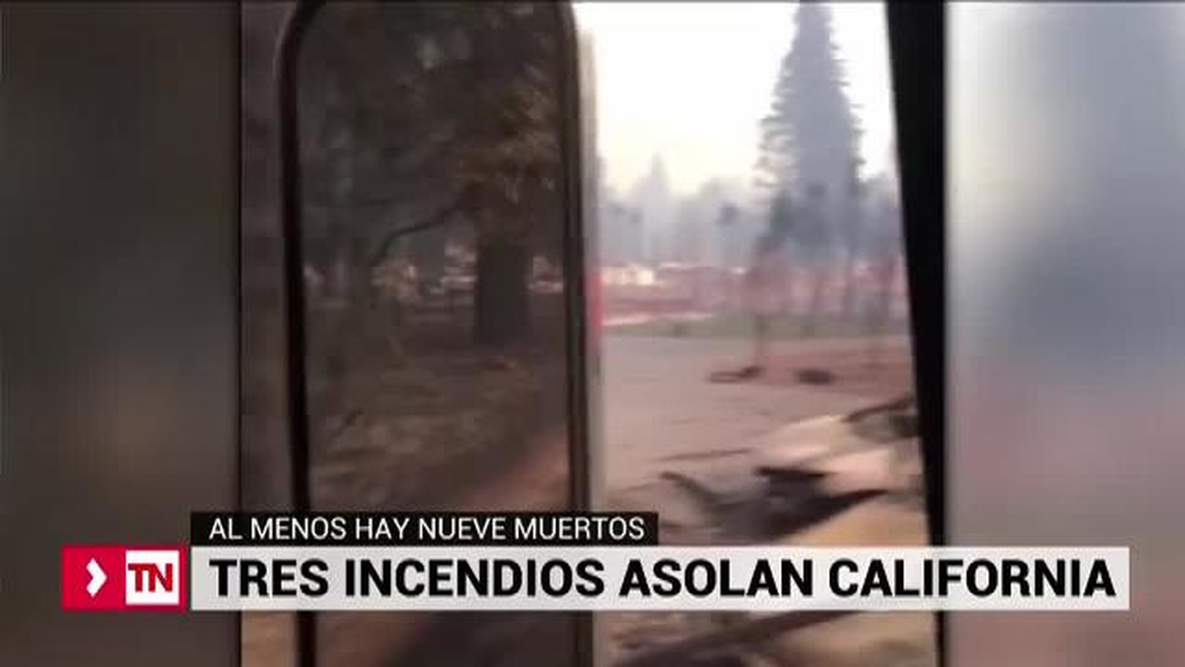 Varios muertos y 150.000 evacuados en nueva oleada de incendios en California