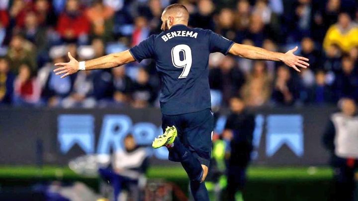 2-4. Benzema lidera al Real Madrid en Vigo