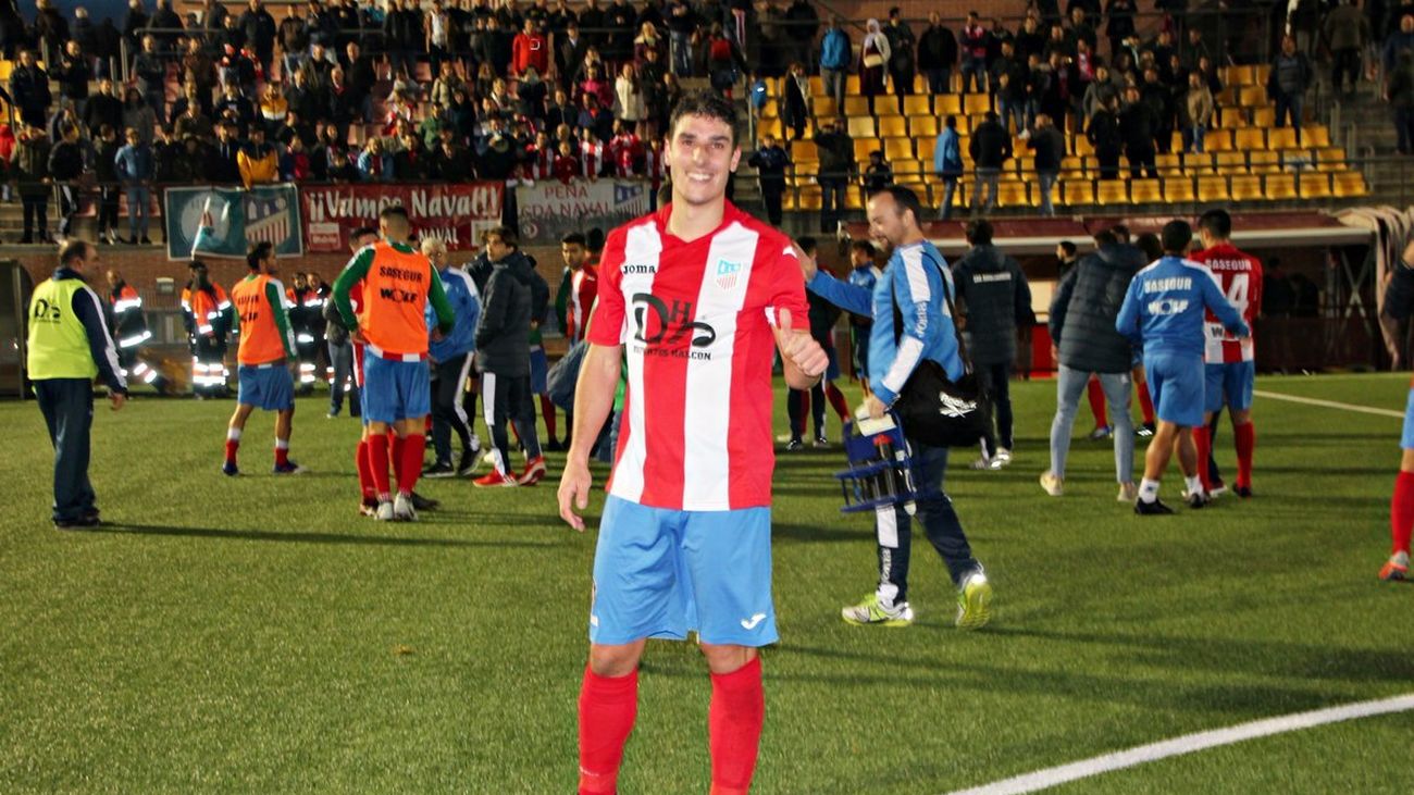 Manu Jaimez al acabar un partido