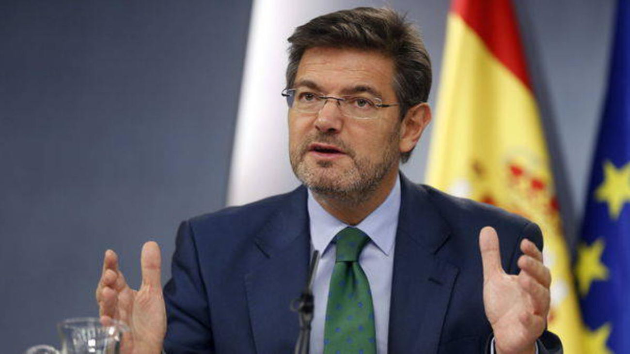 Rafael Catalá: “Aplicar la ley no me puede parecer un intercambio de cromos”.