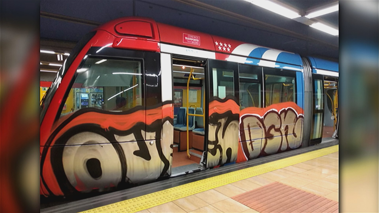 Ricardo, maquinista del metro: "Me siento indefenso ante los grafiteros"