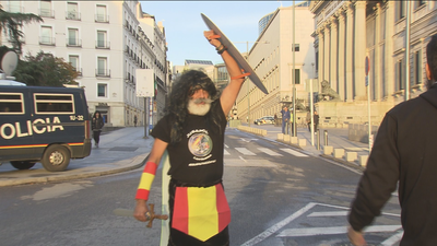 Policías de Jusapol se concentran ante el Congreso por equiparación salarial "sin trampas"