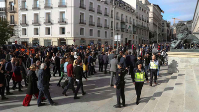 El Congreso desalojado por un simulacro de emergencia