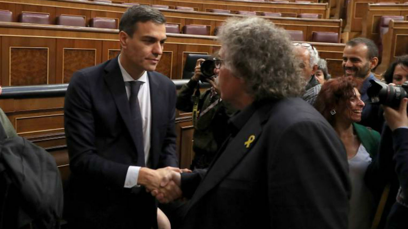 Sánchez censura a Tardá que hable de jueces "comprados"