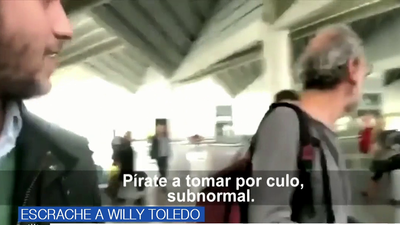 Las reacciones del vídeo del acoso de dos jóvenes a Willy Toledo