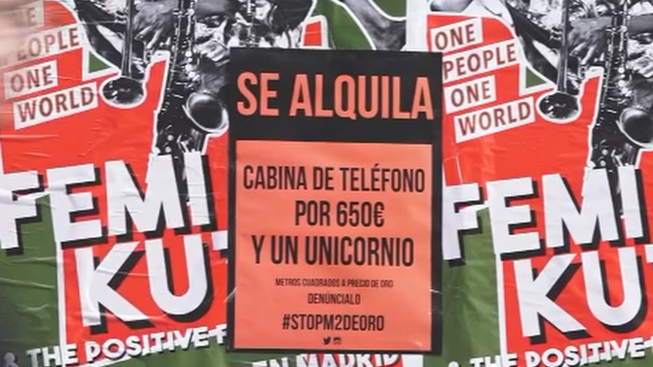 Original iniciativa contra el elevado precio del alquiler en la capital