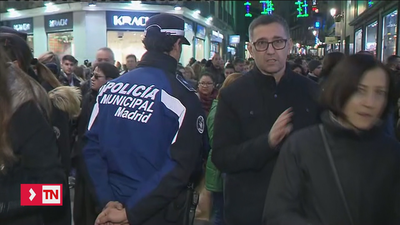 Madrid instalará  en Navidad señales luminosas para los peatones en Carmen y Preciados