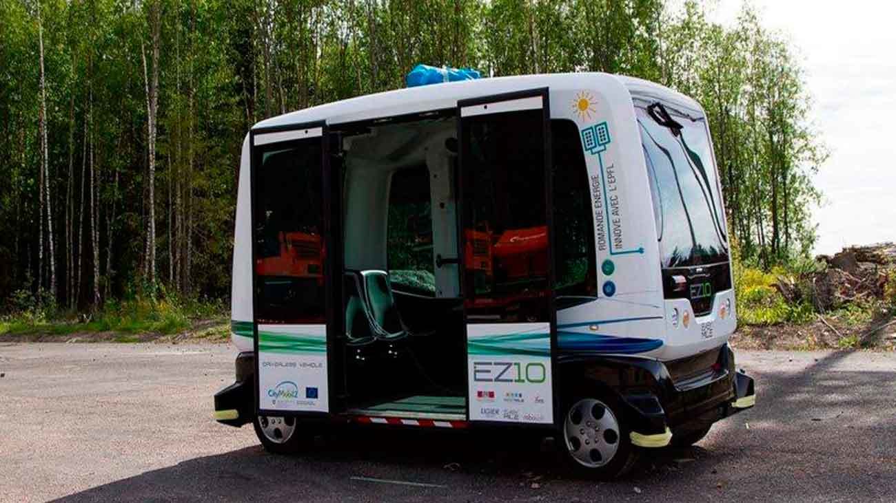Un autobús eléctrico sin conductor circulará por Colón la próxima semana