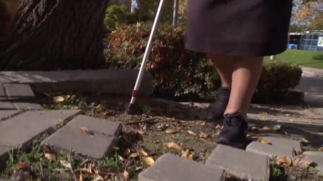 Calles con trampas en el barrio de Santa Ana