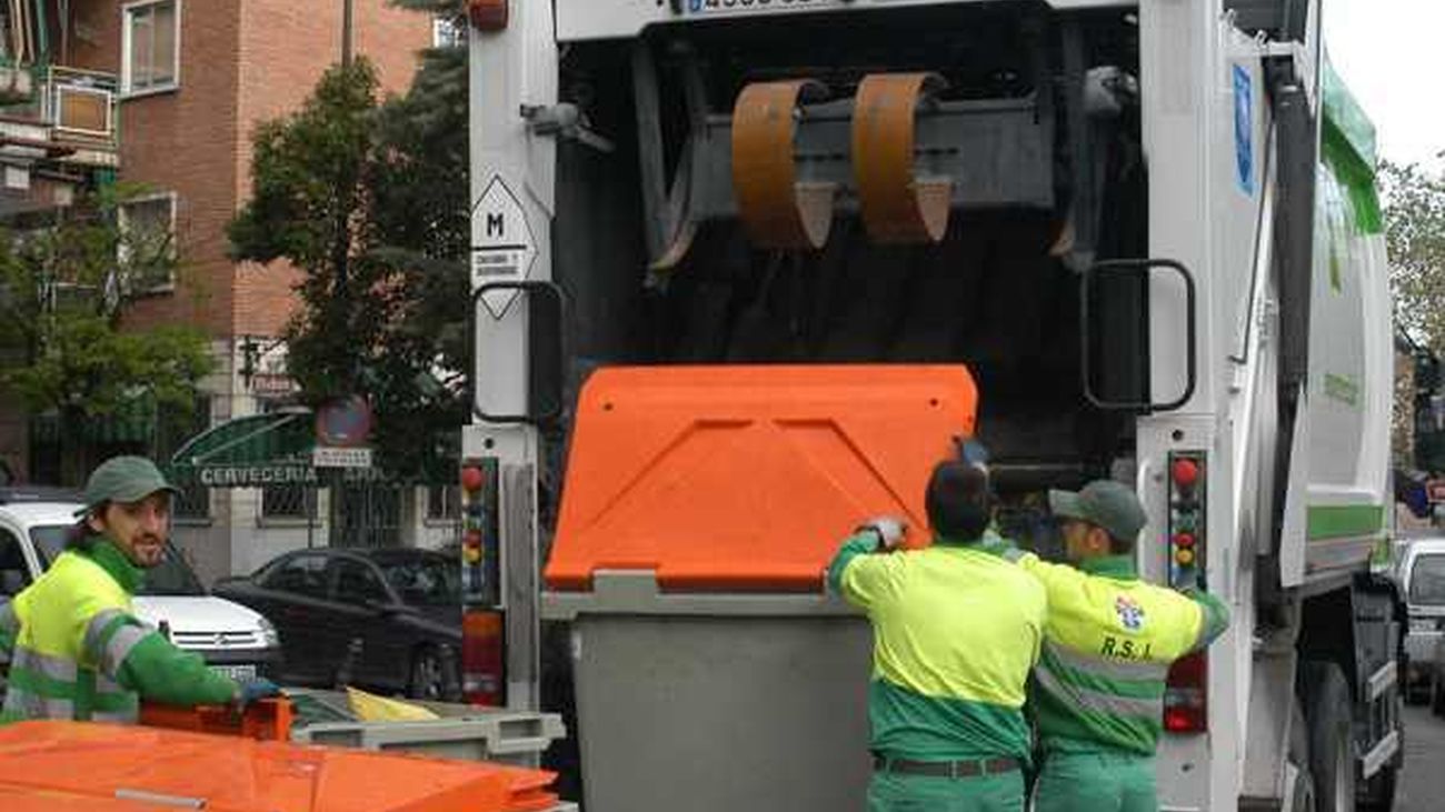 Huelga de basuras en Madrid