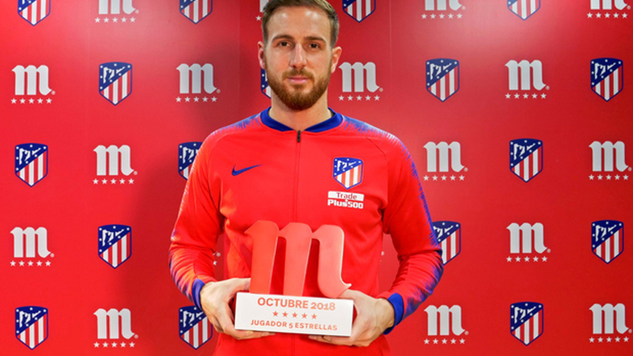 Oblak: "Mis números no son solo míos, son de todo el equipo"