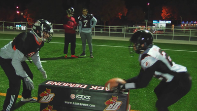 Olga y Cristina se abren camino en el fútbol americano