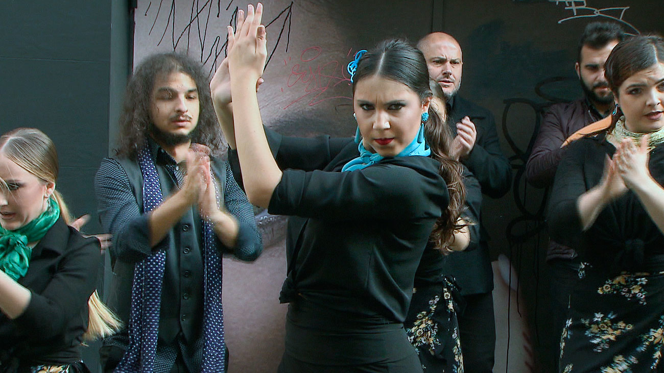 Madrid celebra el Día del Flamenco con taconeo y baile