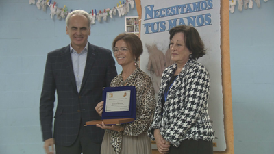 Patuco de oro al hospital de La Paz